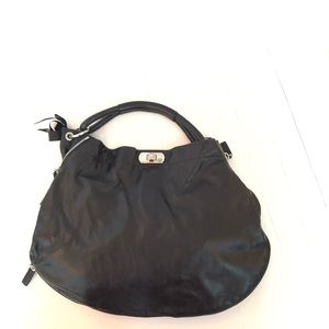 Marni black leather handbag